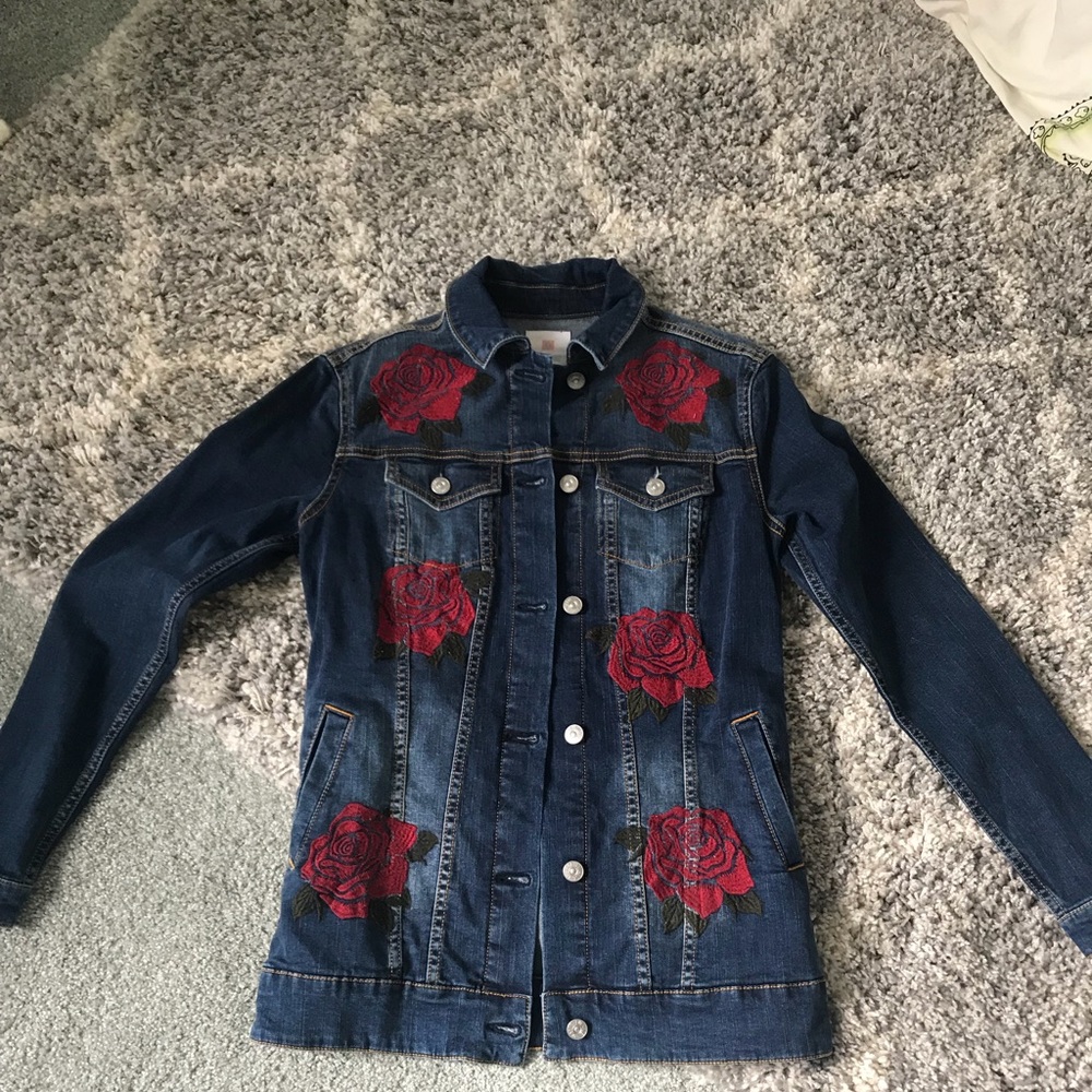 Lularoe Jaxon size xs with Roses